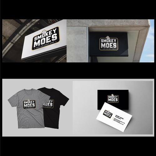 Logo Design for smoke shop Design by Aprian Pamungkas