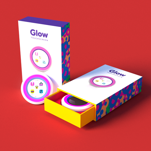 Packaging Design for Innovative New Kids Phone Product Diseño de exoddinary