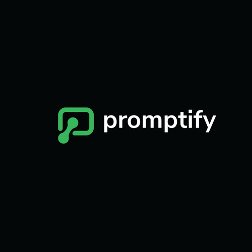 Modern, Simple and Sleek Logo for Promptify.com Design by Abuha
