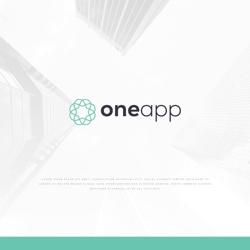 oneapp logo-ontwerp door Dr. Paradox