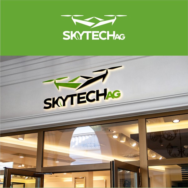 Design by LOGOMAN* titled "SKYTECH AG LOGO"