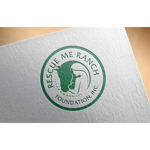 RMR Horse Rescue Logo Design von Magneticways