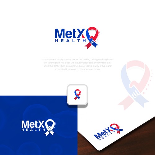 MetX Health Logo - Anti-Cancer Products and Research Design by Jasicca