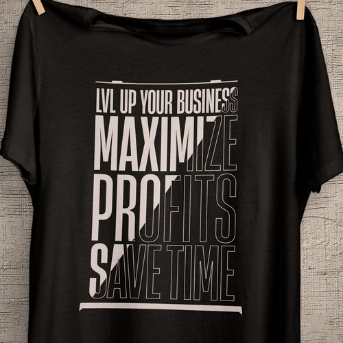 New Shirt Design for LVL Up Imaging Design por _roe