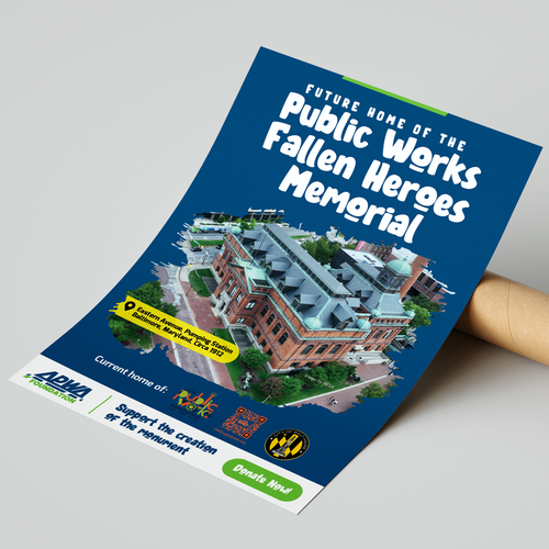 Raise awaress of Public Works and get your designs in the hands of international businesses Design by Bennah