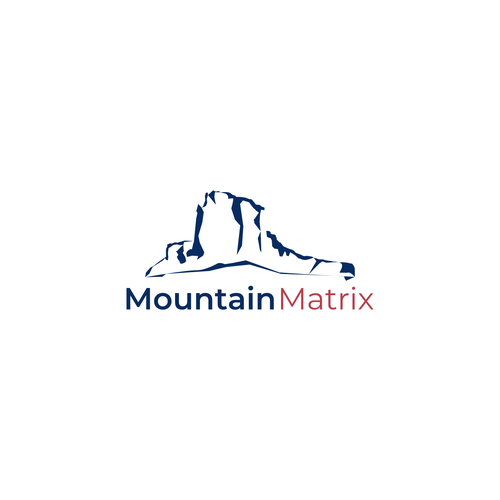 Mountain Matrix Logo Design by CAPSLOCK_ART