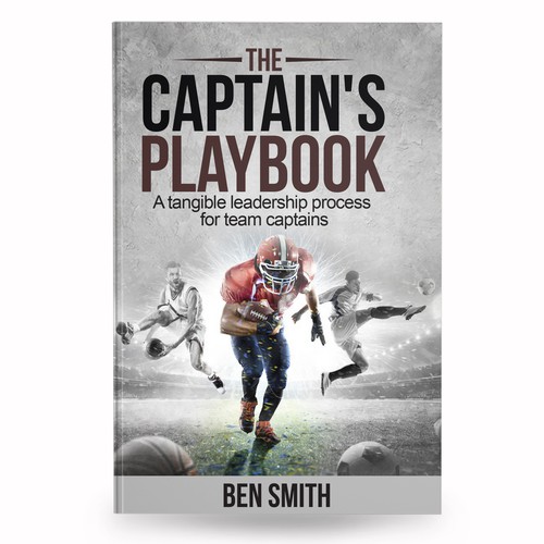 Sports Cover Book - The Captain's Playbook Design by anisha umělec