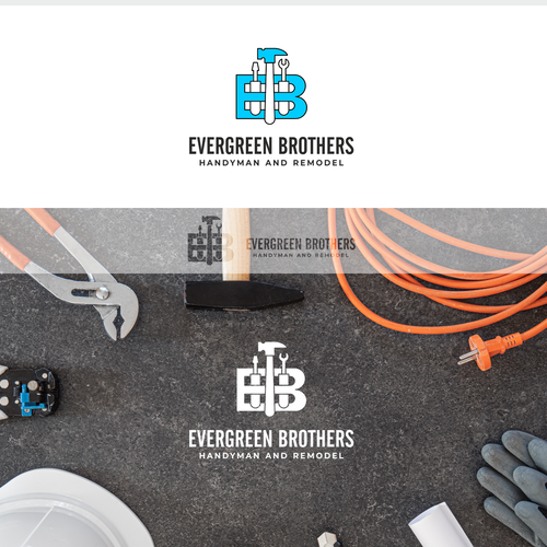 Handyman Logo Design Design by fire.design
