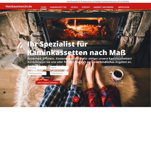 Design de site proposta de design por Anton Schmidt