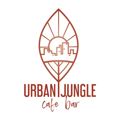 Logo for "Urban Jungle - Bar" - a jungle themed, modern and innovative restaurant Design by emygraph