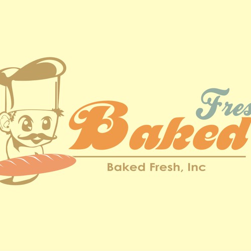 logo for Baked Fresh, Inc. Design por Rakazone