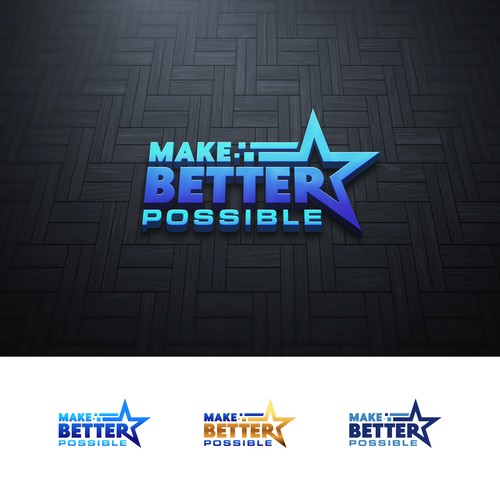Selectron Slogan Logo (Make Better Possible) Design by ZEN ZAI™
