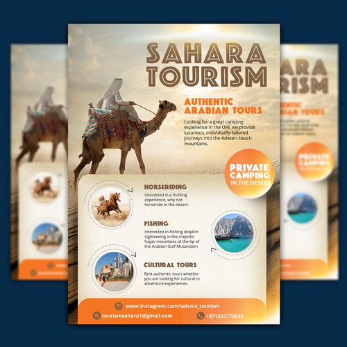 Create an ad that captures the eye of adventure/cultural  tourism Diseño de Silvia Jordanova