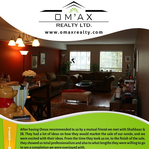 Create a Just Sold Flyer that will bring us lots of new Clients & Sales!!! Design by THE SENTINEL 87