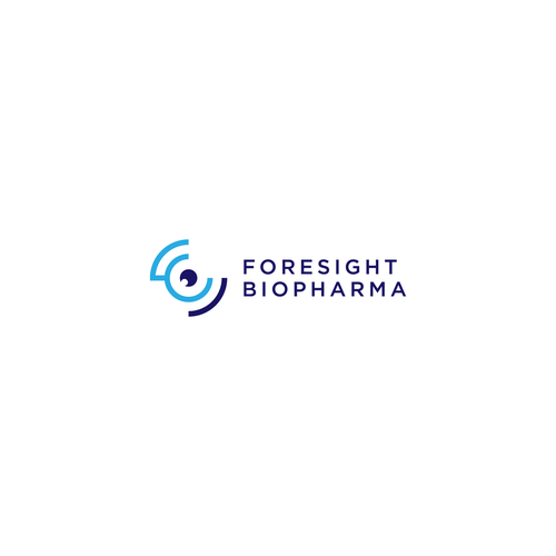Biotechnology Company Logo Project: Foresight Biopharma Design by BrandWorks™