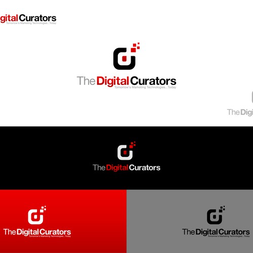 Can you help me come up with a logo for my new digital media company?? Design by harmonyhitam