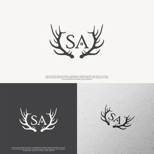 Rustic western logo for Apartments in Jackson Hole, Wyoming Design by be.Infantry