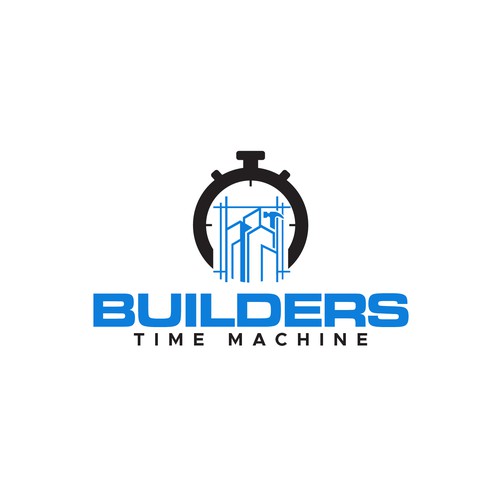 Builders Time Machine Logo Design Design by 7Overlay