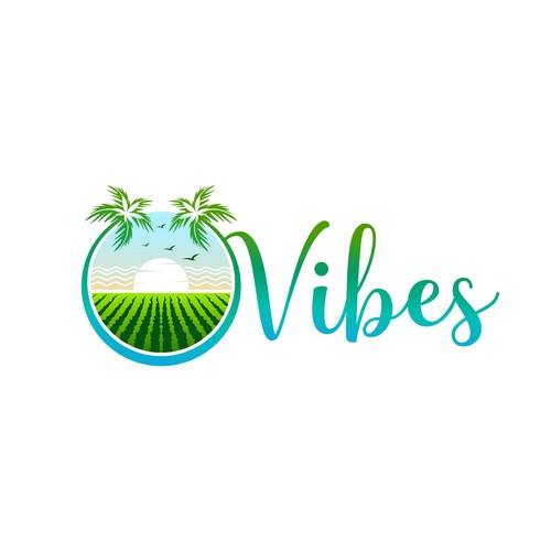 Fresh logo for a new cannabis cultivation in a island Design by websmartusa