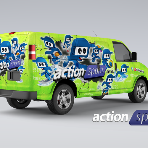 THE BEST VAN WRAP IN THE WORLD Design by kikodesigns