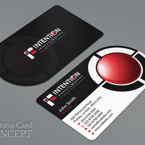 Film Company Business Card Design by FishingArtz