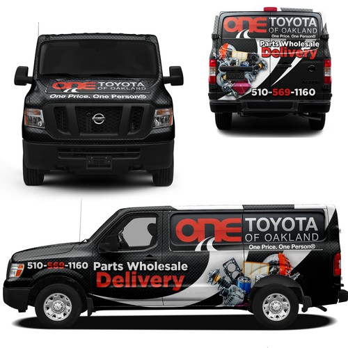 One Toyota Nissan Full wrap Design by ssrihayak