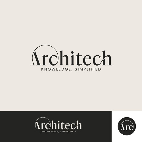 Brilliant logo required for knowledge oasis in an age of cognitive overload! Design by Anchasto