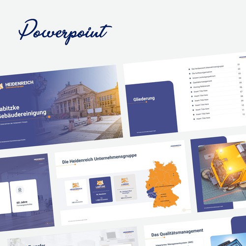 PowerPoint template contest entry by YuhuuSTD