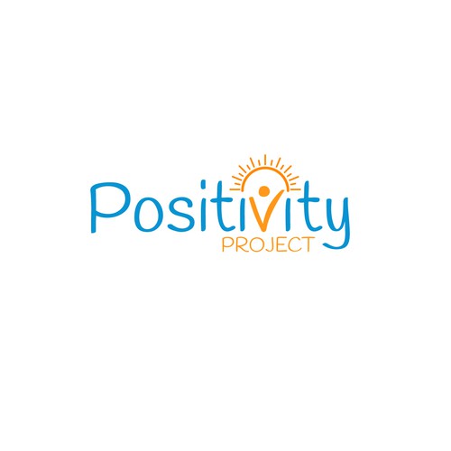 Help me come up with a logo for the Positivity Project Design by Sector 9