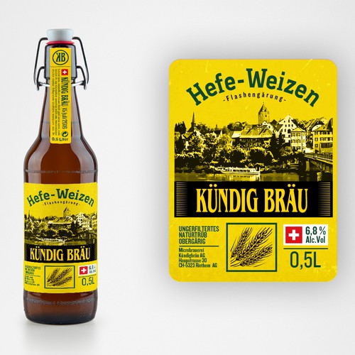 Etiquetas de producto propuesta en el concurso por imagi