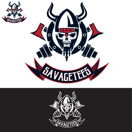 Badass Logo for new T-Shirt and Apparel Company Design by creativica design℠