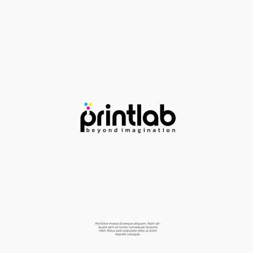Request logo For Print Lab for business   visually inspiring graphic design and printing Design by MYXATA