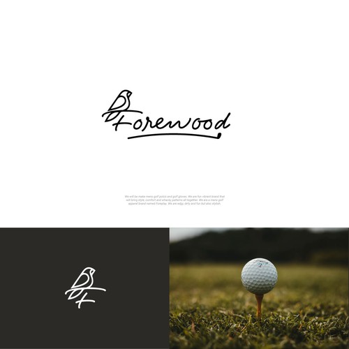 Design a logo for a mens golf apparel brand that is dirty, edgy and fun Diseño de irawanardy™