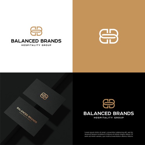 Need a unique Logo for balanced brands an umbrella company that owned and operated unique bars and r Design réalisé par Ajiswn