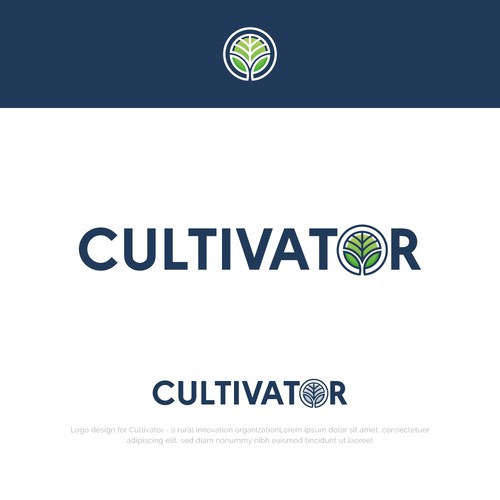 Logo design for Cultivator - a rural innovation organization Design réalisé par Creative _™