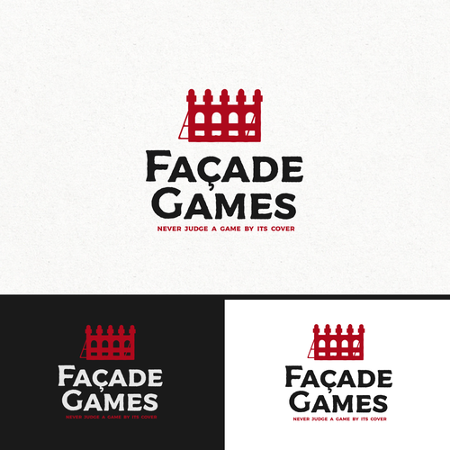 Facade Games Logo Re-Vamp Design by mmkdesign