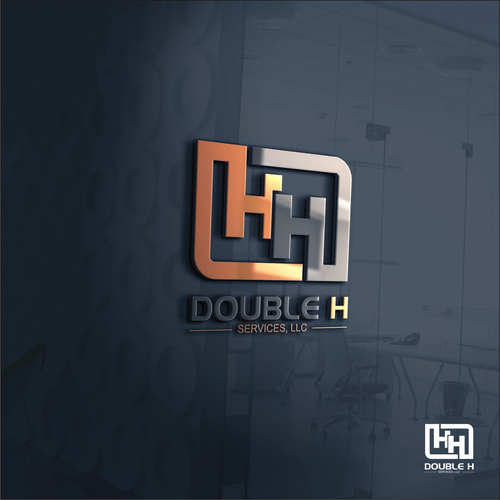 Double H new logo Design by JDL's