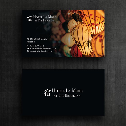 Business Card for Boutique Hotel Design réalisé par Felix SH