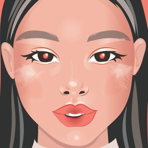 Attractive Face - Graphics Design デザイン by Asanyana