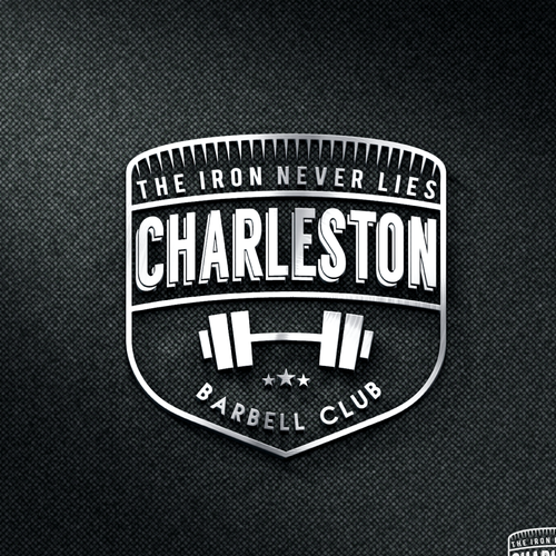 Charleston Barbell Club logo Logo design contest