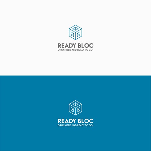 A "block" logo that is "ready" to go at the shot of the starters gun! Design by kautsart