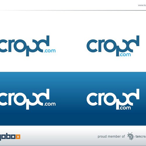 Cropd Logo Design 250$ Réalisé par ulahts