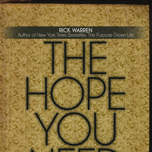 Design Rick Warren's New Book Cover Design von wes siegrist