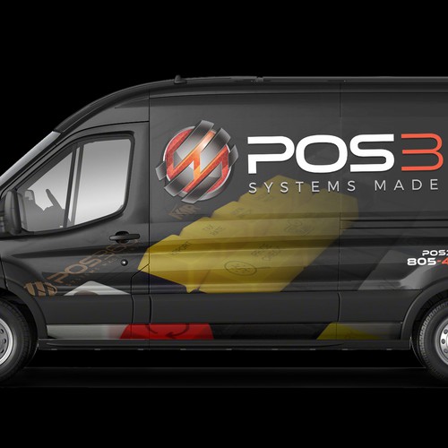 Designs | POS360 Van Wrap | Car, truck or van wrap contest