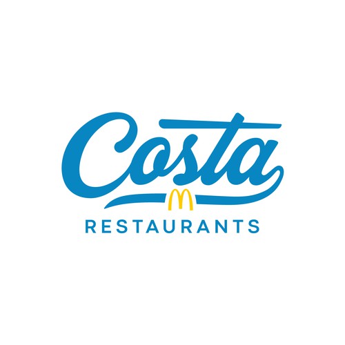 Logo for Costa Restaurants - McDonald's Design by rouf_art