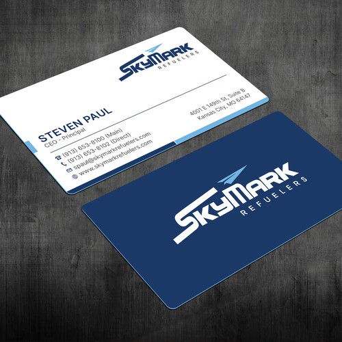 Need business card redesign for Aircraft Truck Fueling company Design by a r t  ^ s t a r