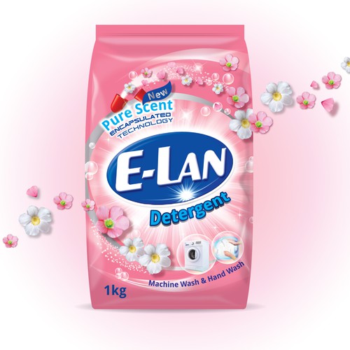 Download Guaranteed Prize Detergent Packaging For E Lan Brand Product Label Contest 99designs