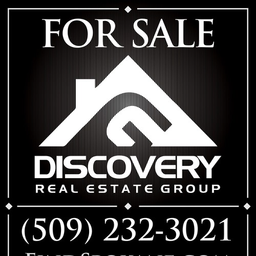 Create an elegant real estate sign that you will remember every time someone mention real estate Design by Drutu