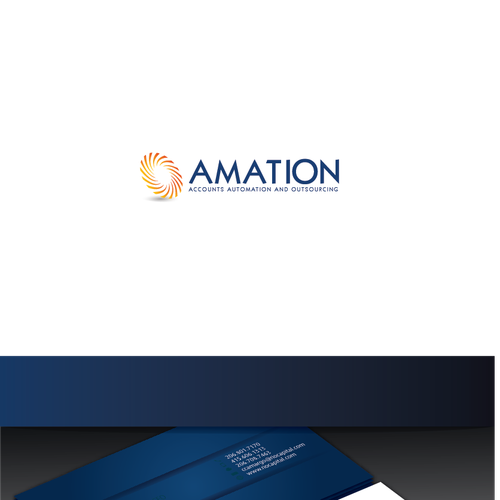 Create an impactful and forever lasting logo for Amation - Accounts Automation and Outsourcing Design by undrthespellofmars