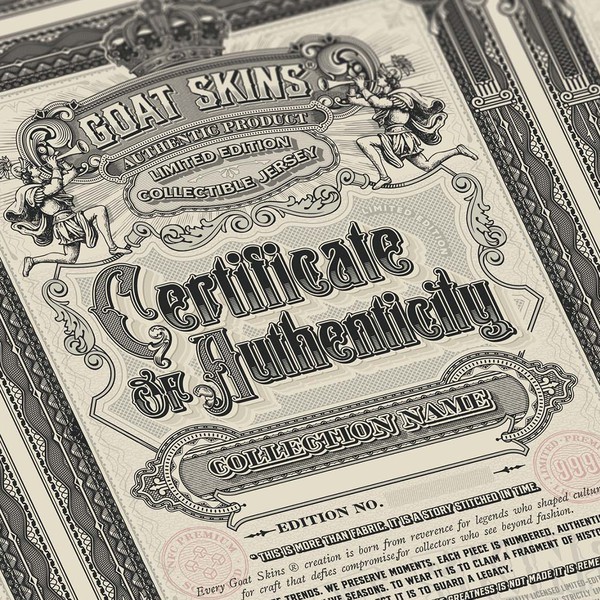 Certificate of Authencity